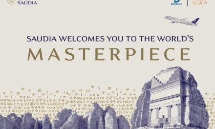 AlUla welcomes guests on world first ‘Museum in the Sky’ flight by SAUDIA