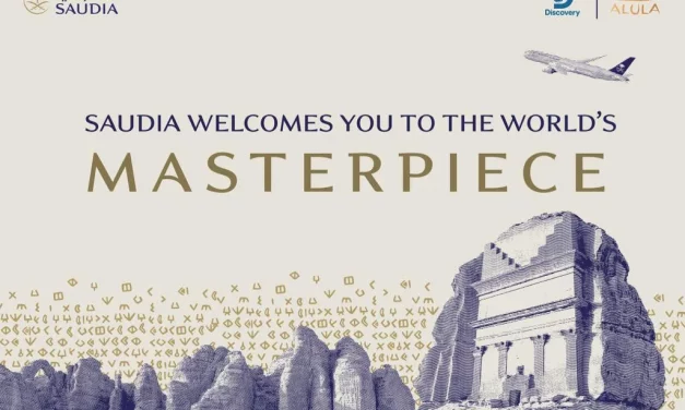AlUla welcomes guests on world first ‘Museum in the Sky’ flight by SAUDIA