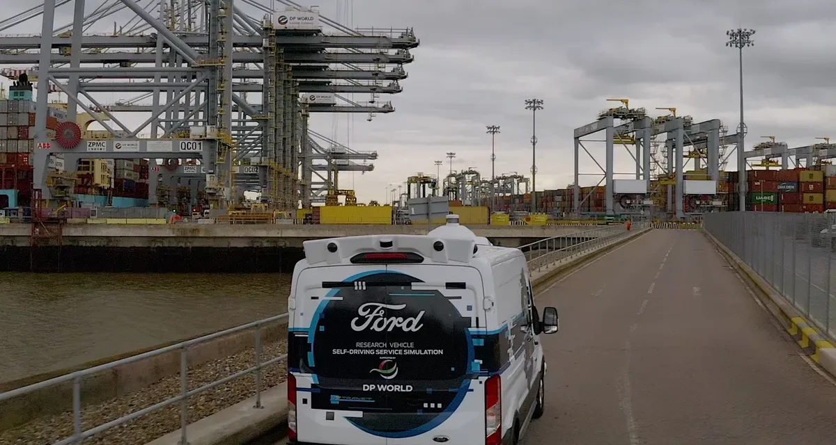 Ford Conducts Autonomous Vehicle Research with DP World