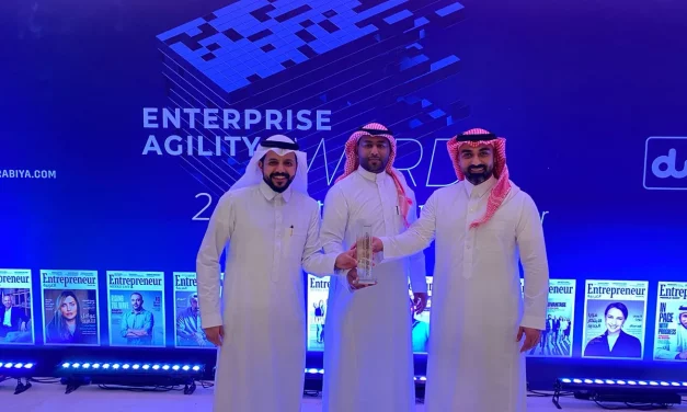 stc, awarded for its best internal application across the Middle East