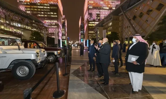Nissan illuminates the Riyadh digital city in celebration of 70 years of Nissan Patrol and the launch of the new 2022 Patrol 70th Anniversary model