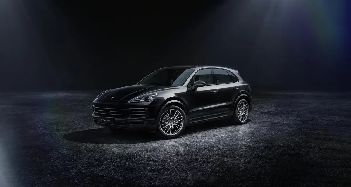 Riding in style: the Cayenne Platinum Edition