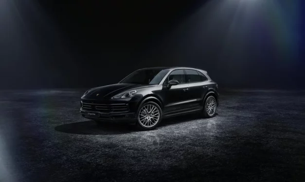 Riding in style: the Cayenne Platinum Edition