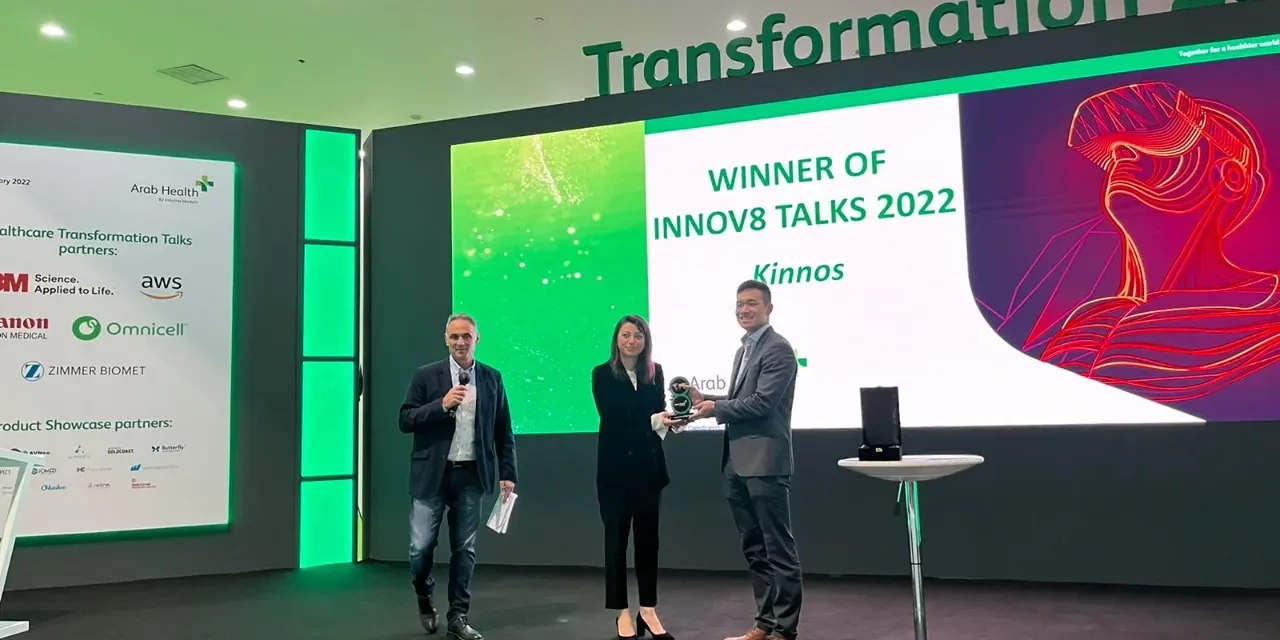 Kinnos crowned winner of Arab Health Innov8 competition
