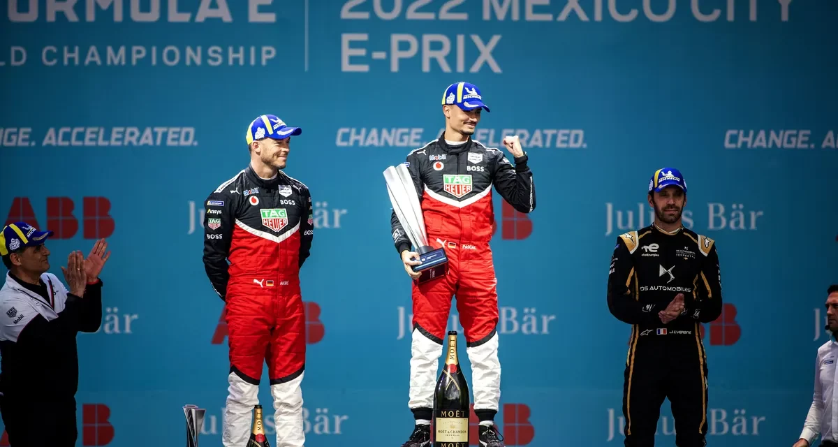 ABB FIA Formula E World Championship Highlights from Round 3: Wehrlein Heads Home Perfect Porsche One-Two in Mexico City