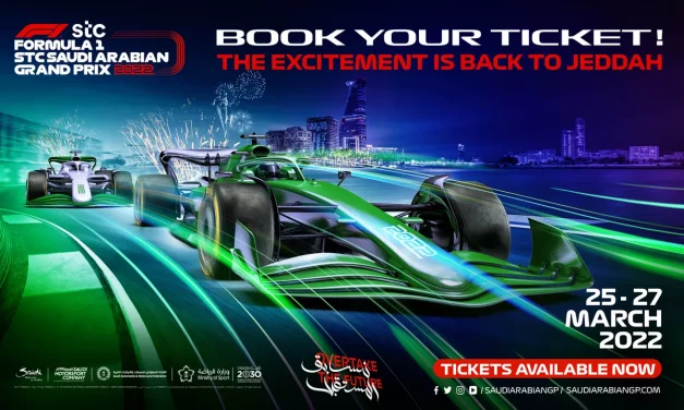 FORMULA 1 STC SAUDI ARABIAN GRAND PRIX 2022 TICKETS ON SALE NOW!