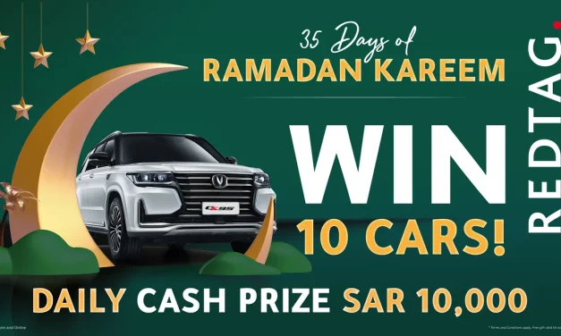 Value Fashion brand REDTAG announces SAR 1.3-million Ramadan jackpot: cars for 10 lucky winners, daily cash prizes and free gifts