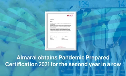 Almarai obtains Pandemic Prepared Certification 2021 for the second year in a row