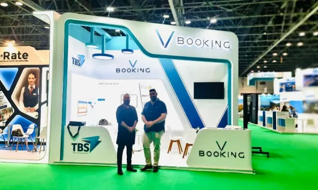 V Technology launches the latest high-tech product ‘V Booking’ at the Arabian Travel Market 2022 in Dubai