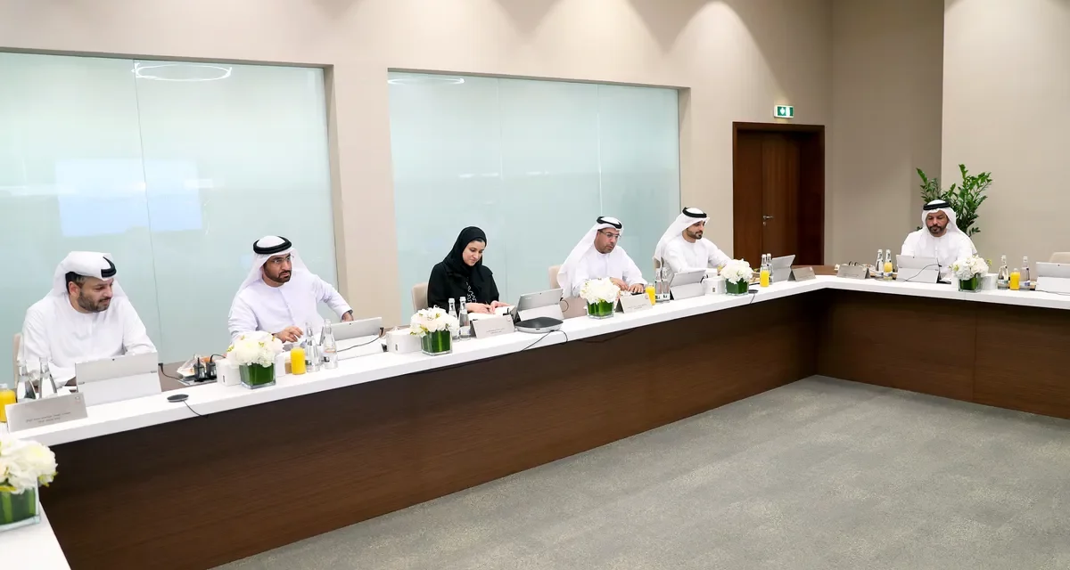 UAE Space Agency Board members review latest developments and strategic projects in the sector