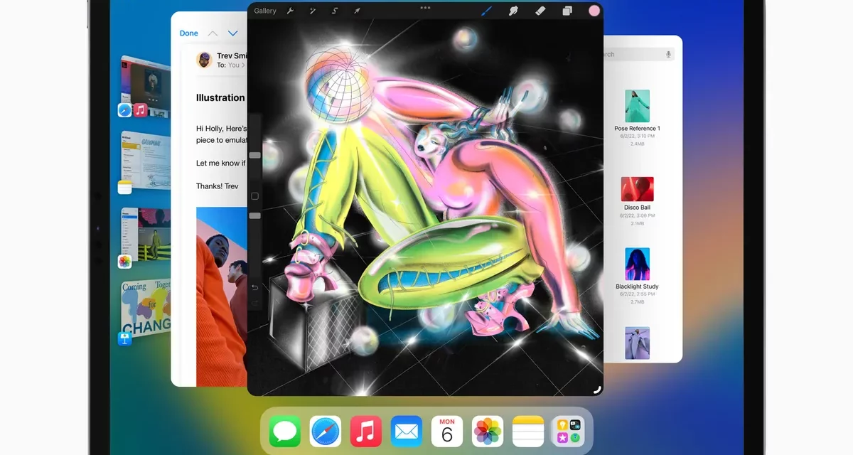 iPadOS 16 takes the versatility of iPad even further with powerful new productivity and collaboration features #WWDC22￼