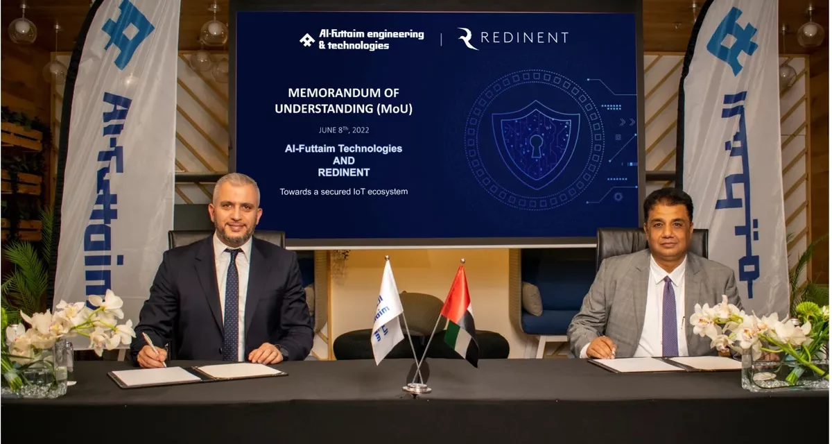 Al-Futtaim Engineering & Technologies signs MoU with Redinent to support the UAE’s secure IoT ecosystem