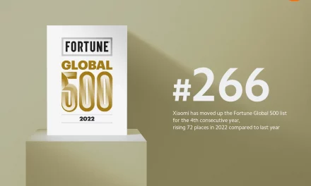 Xiaomi Again Advances on the Fortune Global 500 List