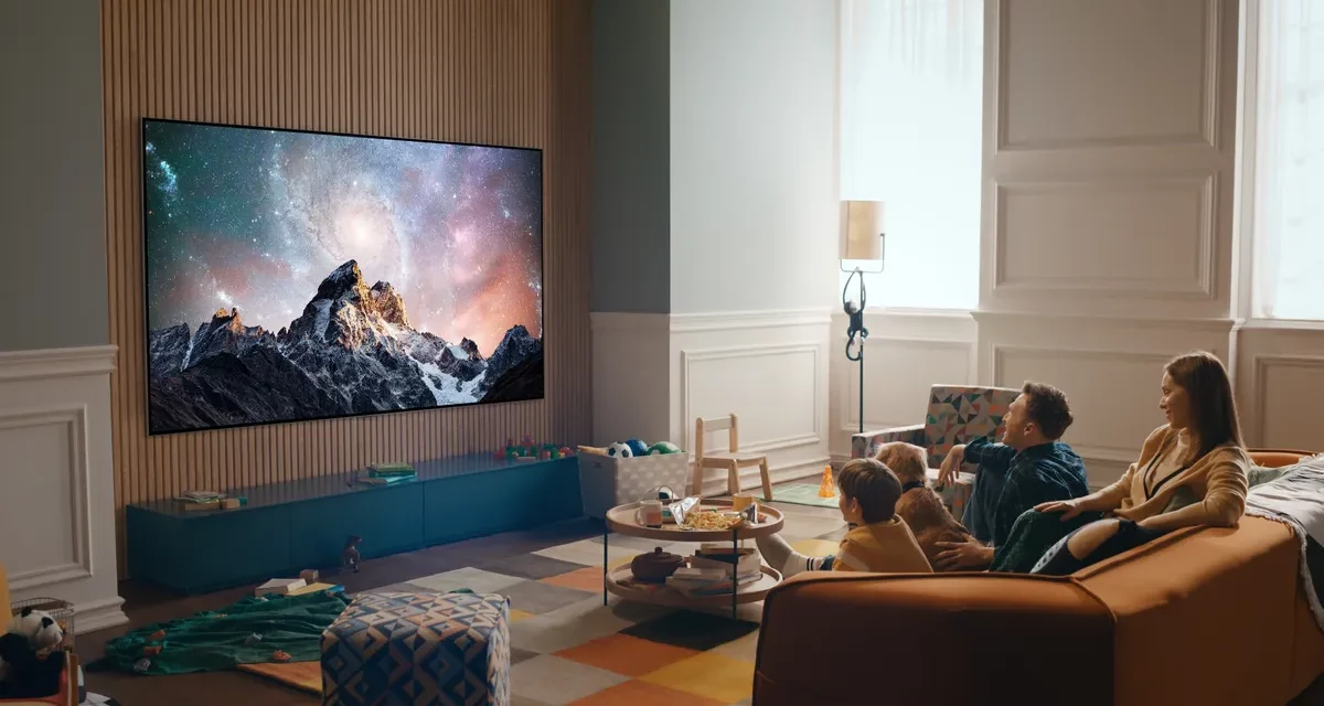 ENJOY A FAMILY HOMECATION WITH LG TVS