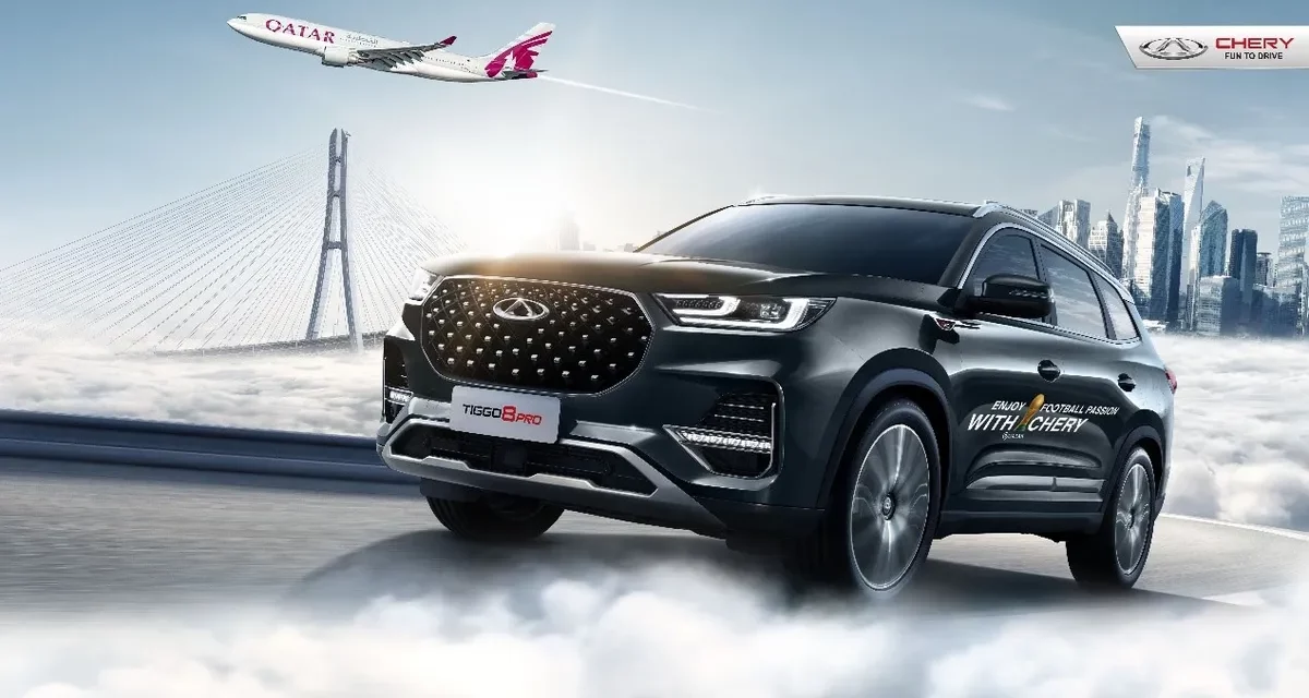 During World Cup 22 in Qatar<br>Chery offers global media with commute car service to support their trip