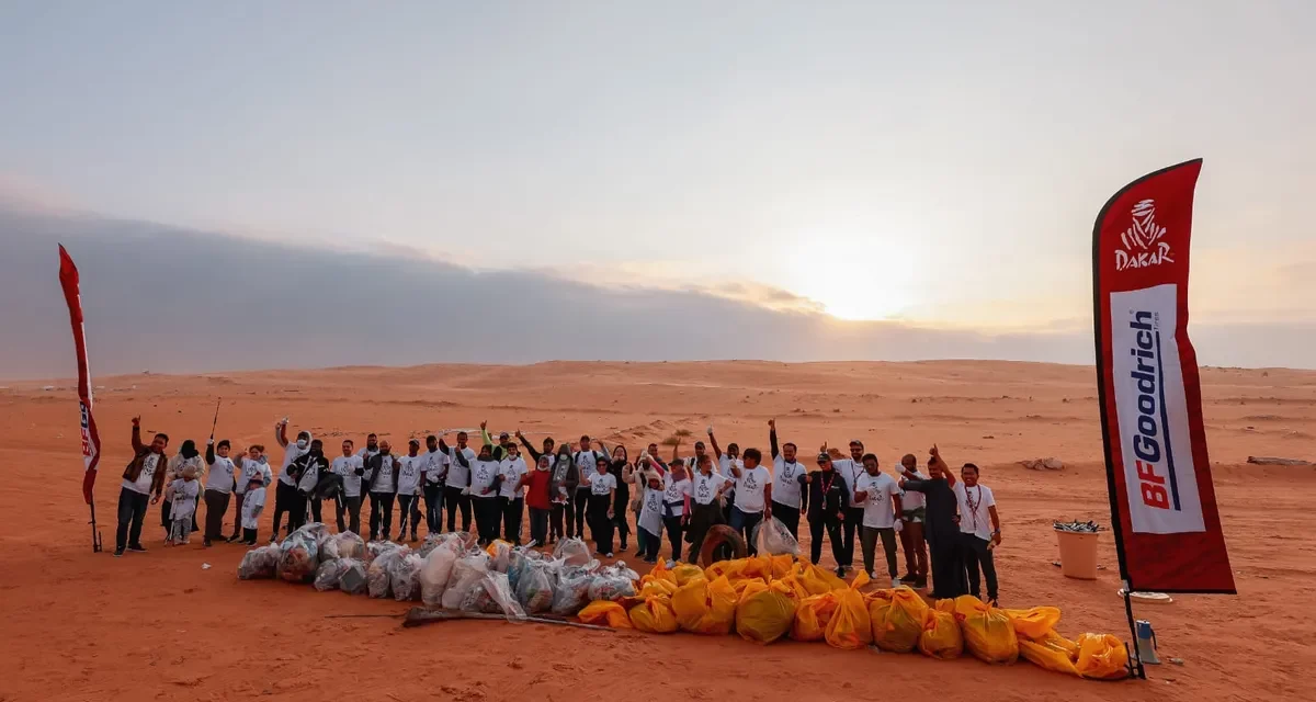 <strong><em>BFGOODRICH® TIRES, IN PARTNERSHIP WITH THE DAKAR RALLY ORGANIZATION AND FILIPINOS FOR THE SAUDI GREEN INITIATIVE ASSOCIATION CONDUCTS DESERT CLEANING DRIVE AMIDST THE EVENT</em></strong>