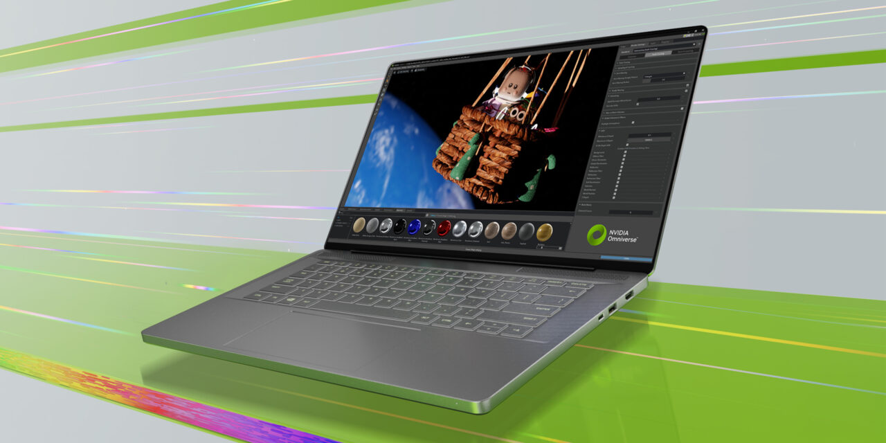 NVIDIA Announces New Studio Laptops Powered by GeForce RTX GPUs To Unleash Creativity