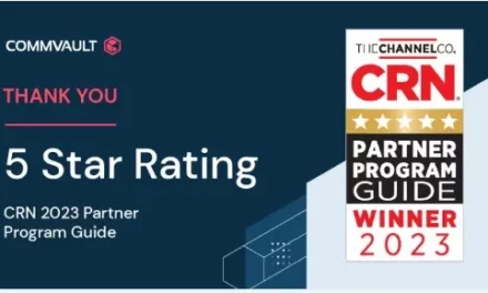 Commvault Earns 5-Star Rating in 2023 CRN® Partner Program Guide
