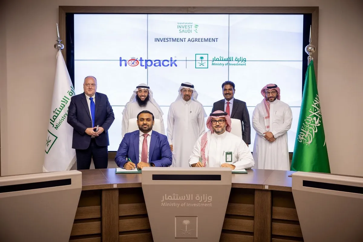 Hotpack SAR 1 billion - Plant in KSA | Saudi Shopper