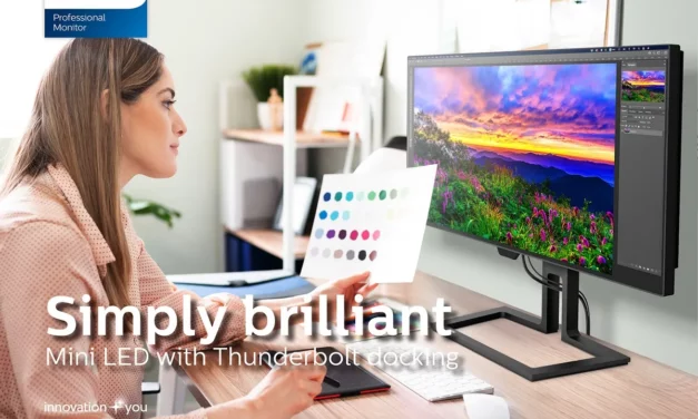 Philips monitor 27B1U7903 offers mini LED display brilliance plus Thunderbolt 4™ connectivity at a blistering 40Gbps