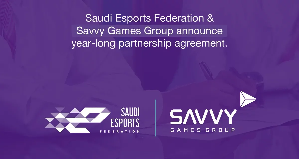 Saudi Esports Federation and Savvy Games Group announce year-long sponsorship agreement