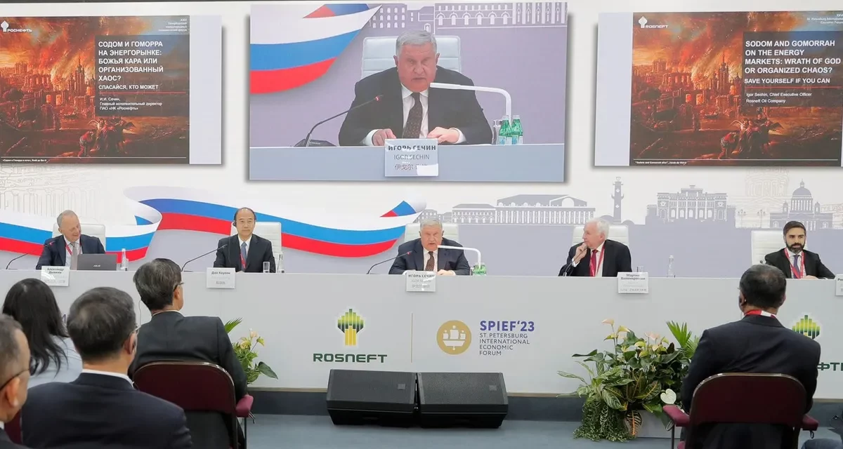 Global warming is a significant factor in the growth of energy consumption, CEO of Rosneft