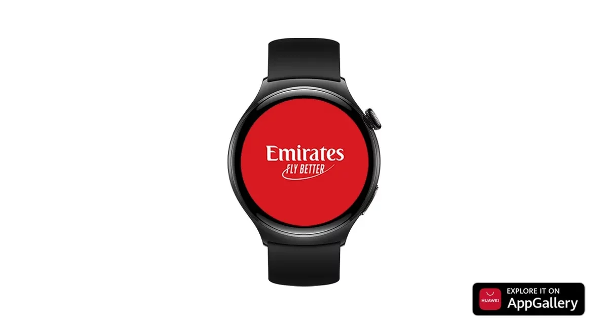 Emirates and Huawei Mobile Services (HMS) Forge Strong Partnership to Enhance Travel Experience for Users with a seamless integration on the HUAWEI Watch 4