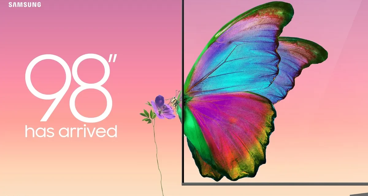Samsung announces early order for 98″ QLED, its biggest Smart TV yet