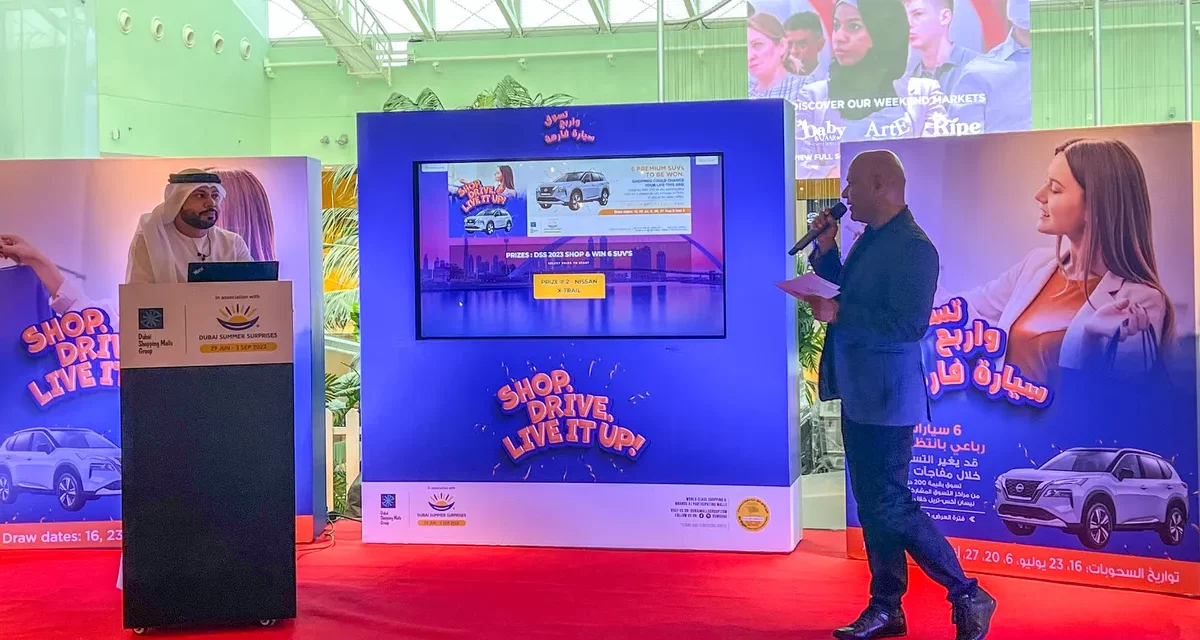 EXHILARATING VICTORY: INDIAN EXPAT SUNU V JACOB WINS A LUXURIOUS NISSAN X-TRAIL IN DSMG’S ‘SHOP, DRIVE & LIVE IT UP’ CAMPAIGN