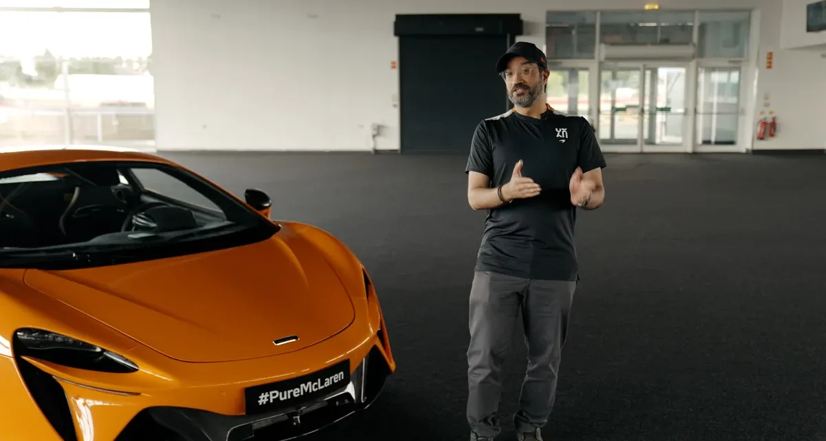 Supercar Majlis founding member Qais Sedki experiences the exhilaration of the McLaren Artura