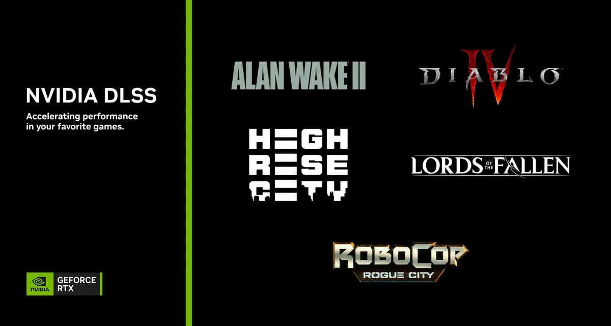 New NVIDIA GeForce ‘Alan Wake 2’ RTX bundle and more NVIDIA DLSS Games are out today!