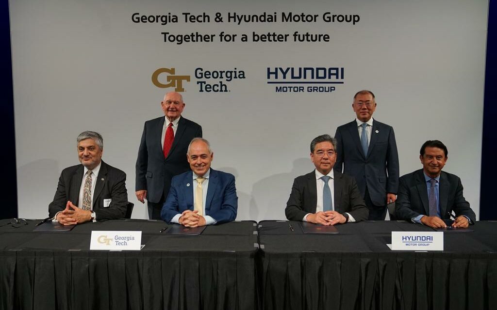 Georgia Tech and Hyundai Motor Group Sign MoU for Future Mobility Collaboration