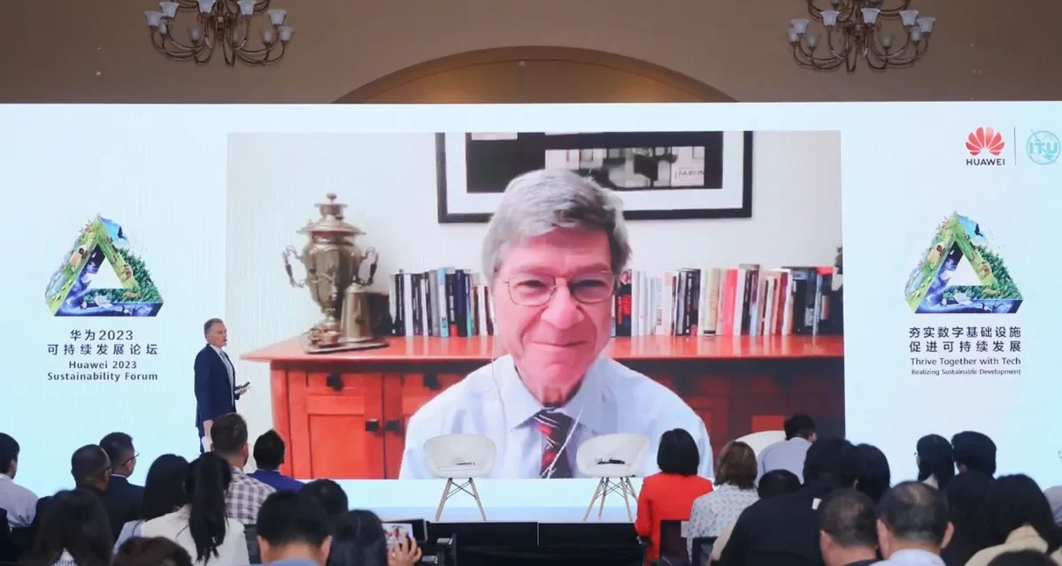 Huawei Sustainability Forum: Jeffrey Sachs Advocates Tech Solutions to Address SDG Challenges