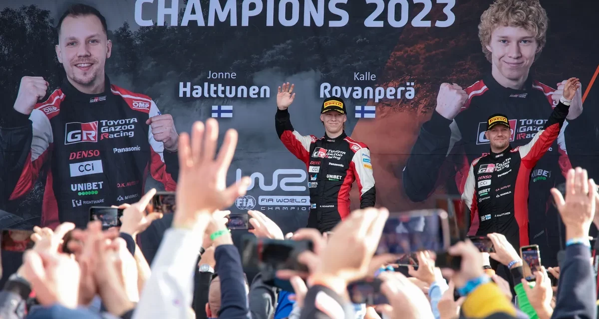 TOYOTA GAZOO Racing Clinches Podium Finish at Central European Rally