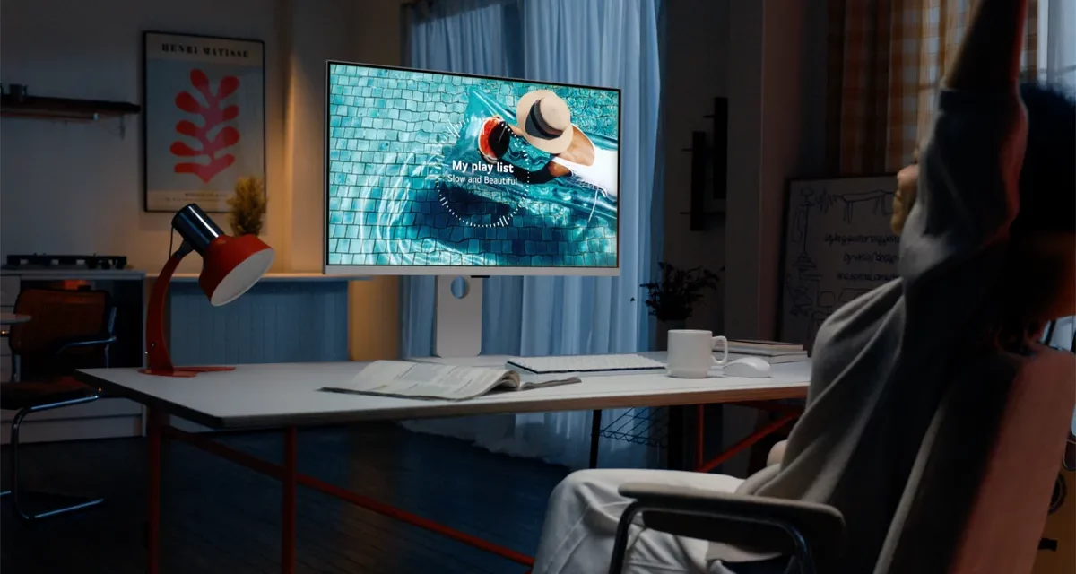  LG UNVEILS ‘MYVIEW’ 4K SMART MONITORS AT CES 2024
