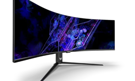 Acer Debuts Curved OLED and MiniLED Monitors for Avid Gamers
