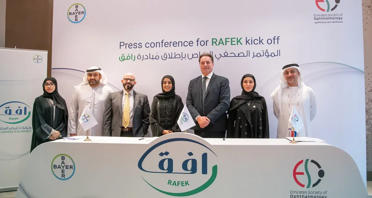 Bayer Partners With Emirates Society of Ophthalmology to Launch RAFEK, UAE’s First Ophthalmic National Patient Organization 