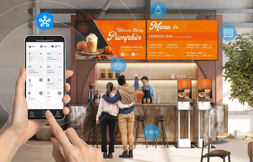 Samsung Showcases Advanced Connectivity Through SmartThings for Its B2B Displays at ISE 2024