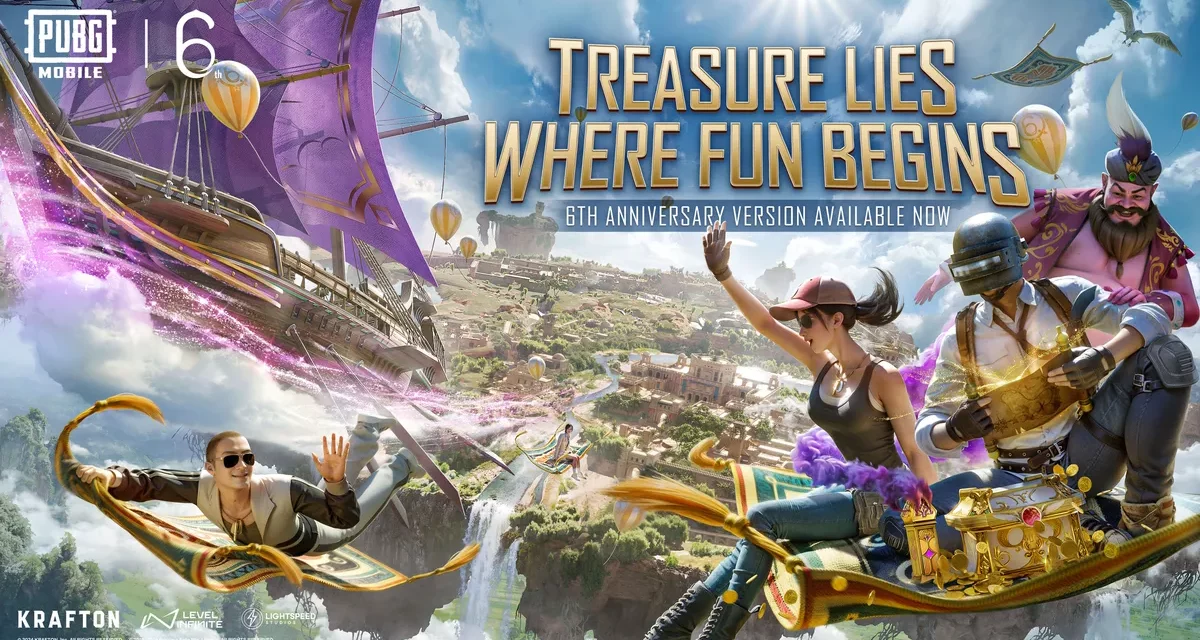 EXPLORE THE FAIRY TALE MAGIC OF THE NIMBUS ISLANDS IN PUBG MOBILE’S VERSION 3.1 UPDATE