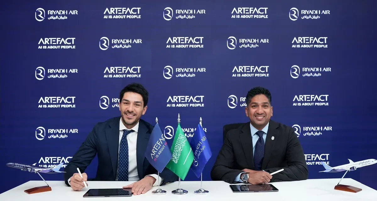 Riyadh Air and Artefact Sign Strategic Partnership to Innovate AI Solutions for the Aviation Industry