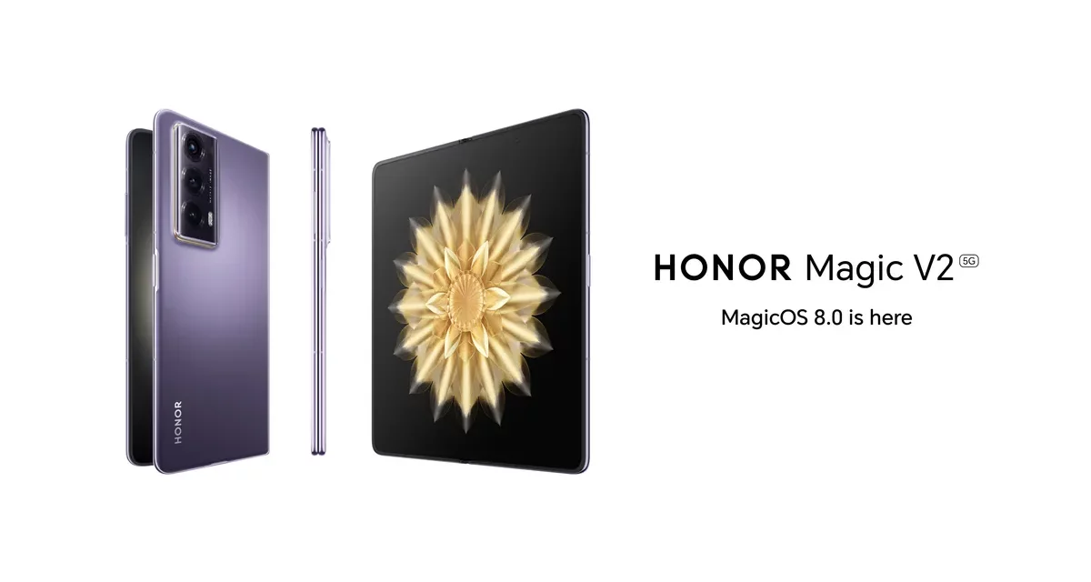 HONOR Rolls Out MagicOS 8.0 for HONOR Magic V2 Series