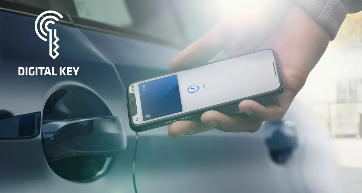 BMW Group is first automobile manufacturer to receive the Car Connectivity Consortium (CCC) Digital Key™️ certificate.