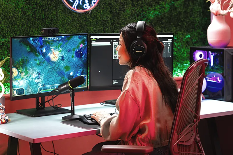 Introducing The MV6 USB Gaming Microphone: Shure’s Cheat Code For Game-Changing Audio