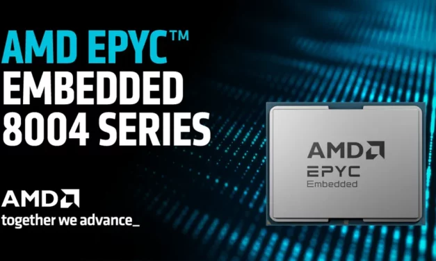 AMD Introducing Energy-Efficient EPYC ™ Embedded 8004 Series for Embedded Systems