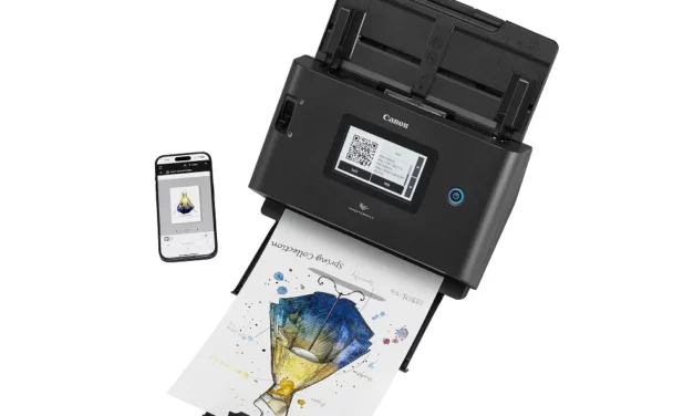 CANON MIDDLE EAST BOLSTERS ITS SCANNER PORTFOLIO WITH THE NEW imageFORMULA DR-S350NW 