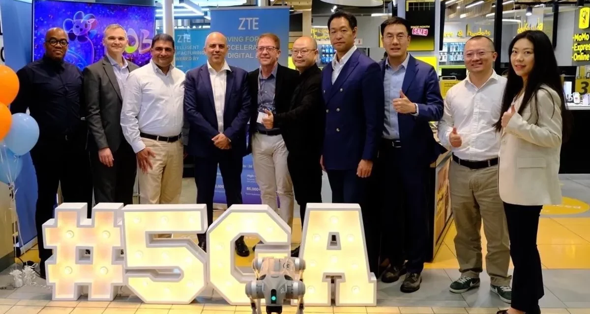 MTN and ZTE launch 5G-A public experience in South Africa, achieving 9.2 Gbps download speed 