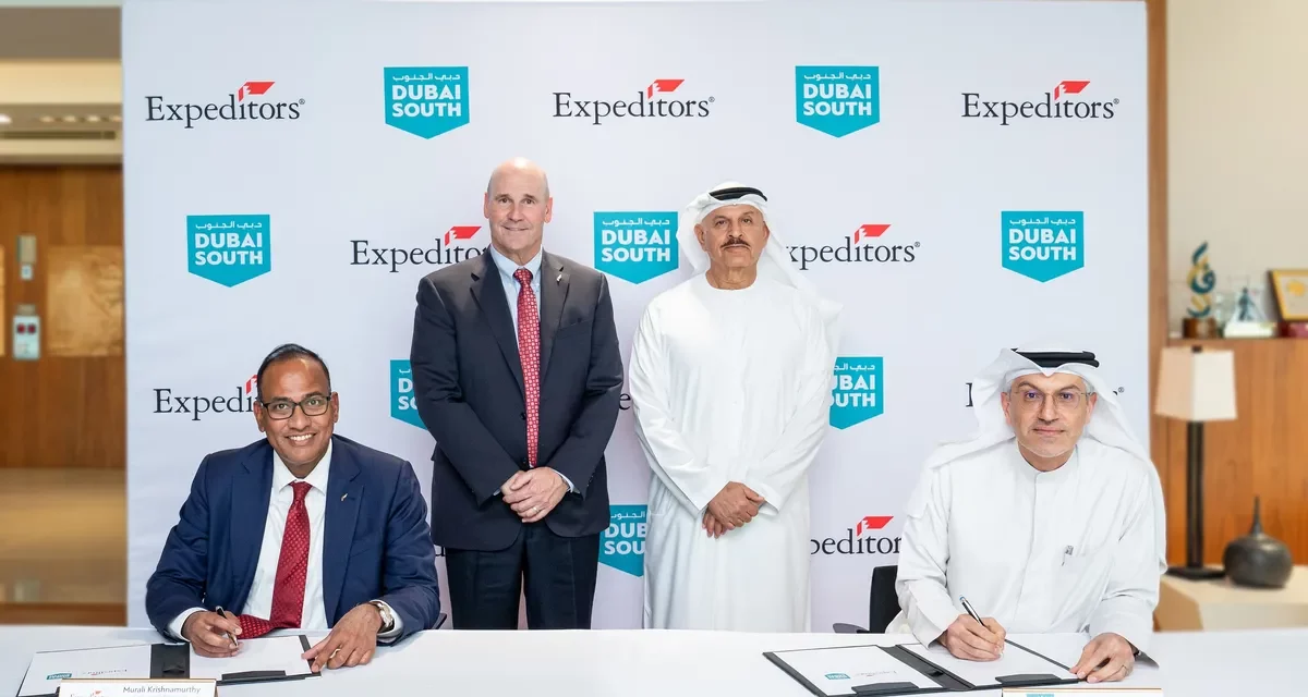 DUBAI SOUTH AND EXPEDITORS SIGN AGREEMENT TO OPEN A NEW FACILITY AT THE LOGISTICS DISTRICT  