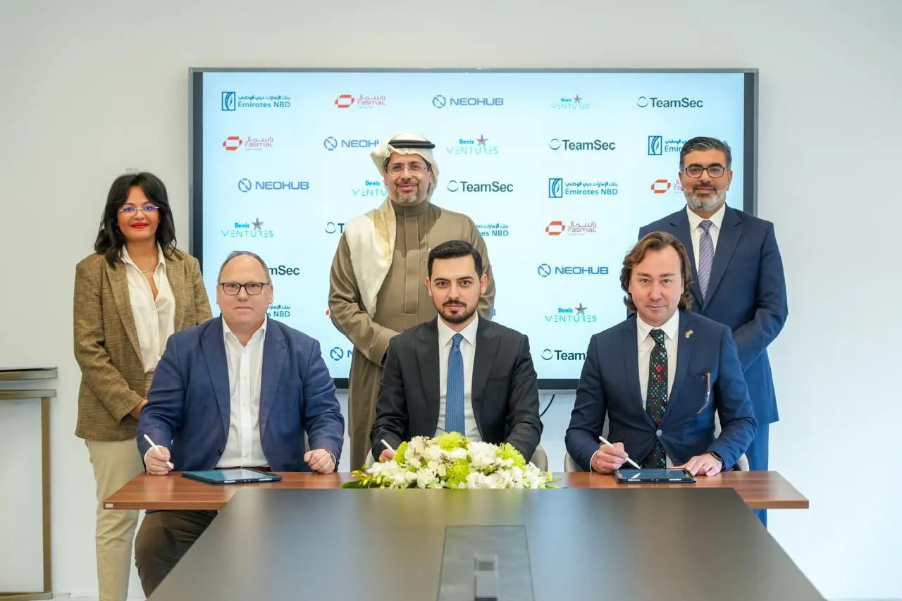 Emirates NBD Group’s Deniz Ventures and Qatar’s Rasmal Ventures Invest 7.6 million USD in TeamSec to Advance Securitization Innovation