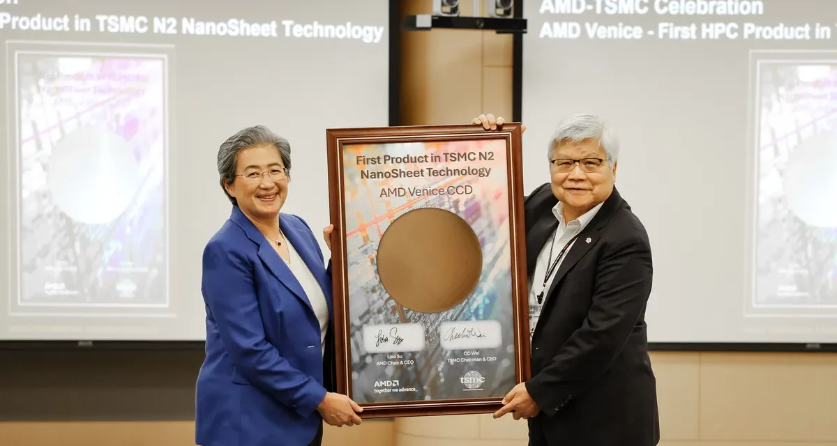 AMD Achieves First TSMC N2 Product Silicon Milestone