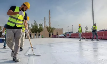 Tires Recycled into New Heat-Resistant Roads for Pilgrims